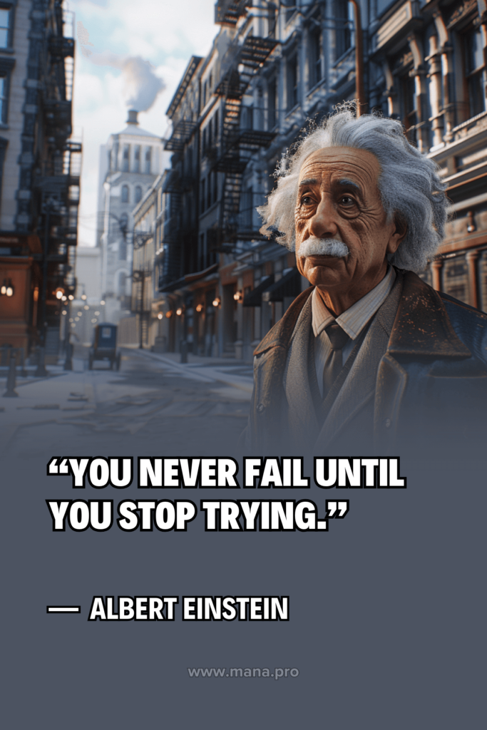 Albert Einstein Quotes About Failure