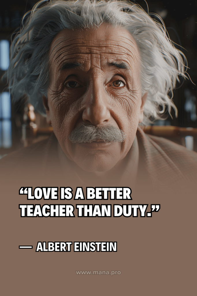 Albert Einstein Quotes About Love