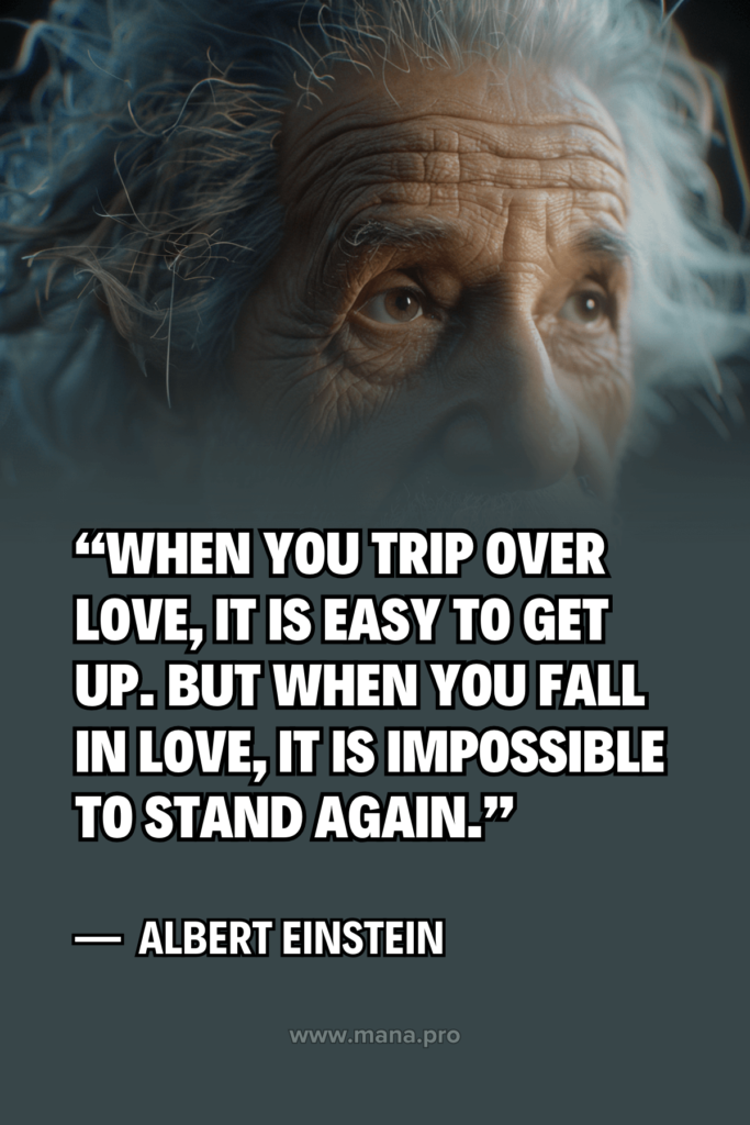 Albert Einstein Quotes About Love