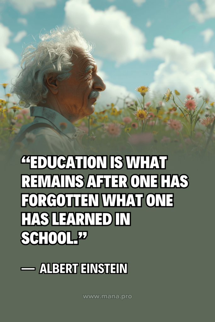Albert Einstein Quotes On Education And Learning