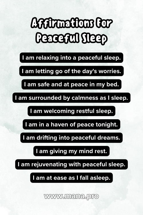 199 Affirmations For Peace And Serenity Calm Your Mind Mana