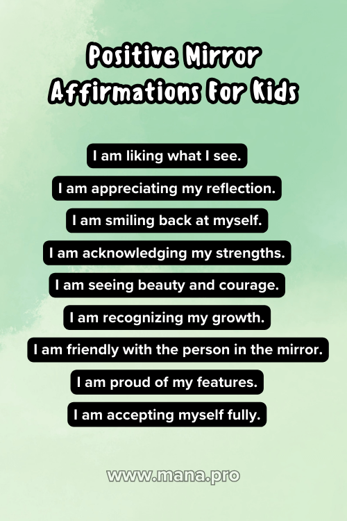 199+ Positive Affirmations For Kids (With Free Images) - Mana