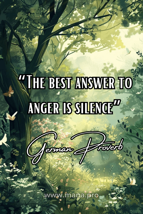 Quotes About Silence and Anger