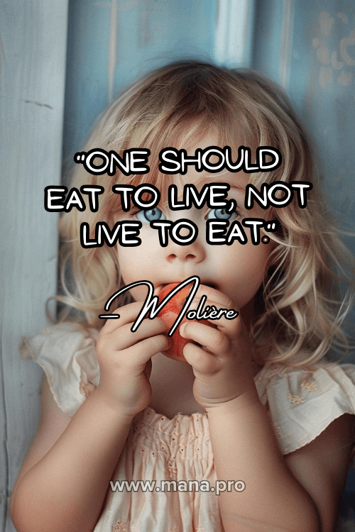 Self-Control Quotes About Food