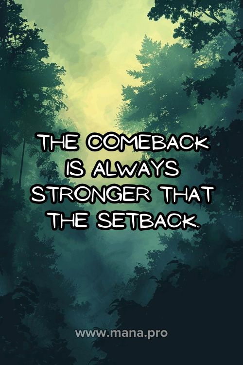 Short Comeback Quotes 