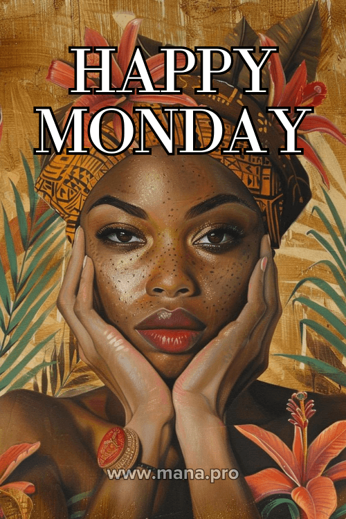 African American Good Morning Happy Monday Images