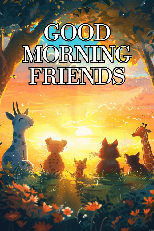 Cute And Beautiful Good Morning Images For Friends
