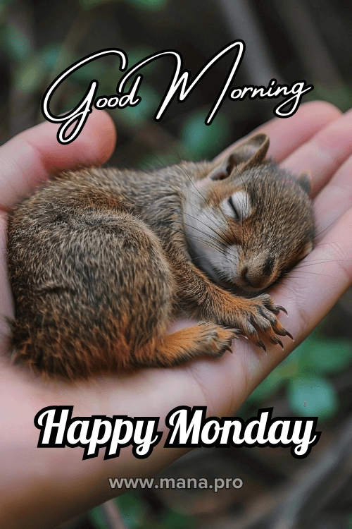 Cute Good Morning Monday Images