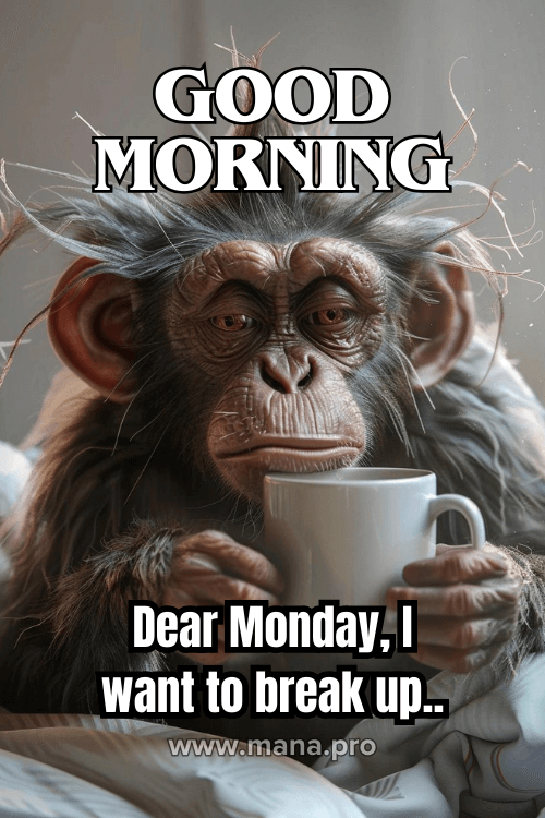 Funny Good Morning Happy Monday Images