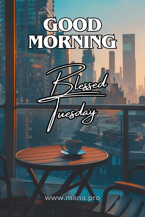 Good Morning Happy Tuesday Blessings