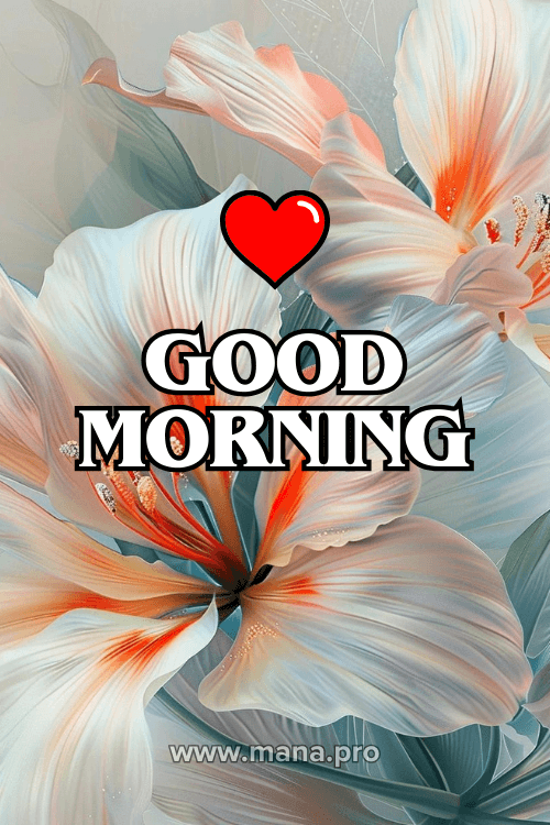 Good Morning Images With Beautiful Flowers