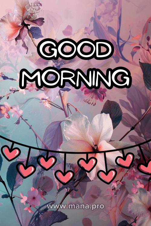 Good Morning Images With Beautiful Flowers