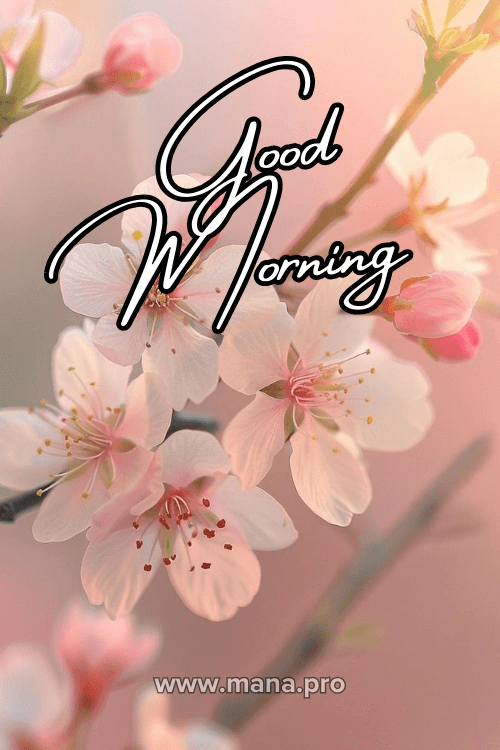 Good Morning Spring Flowers Images