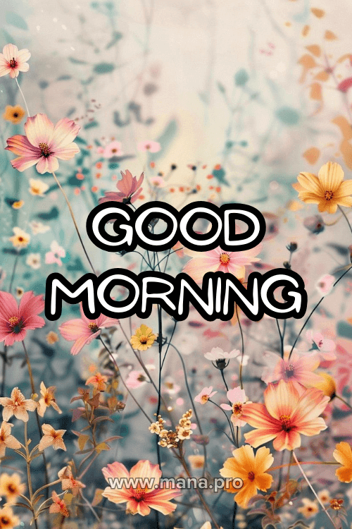 Good Morning Spring Flowers Images