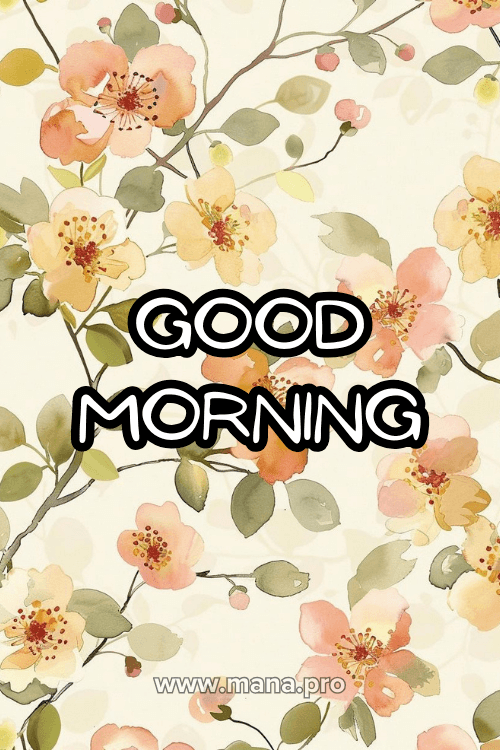 Good Morning Spring Flowers Images
