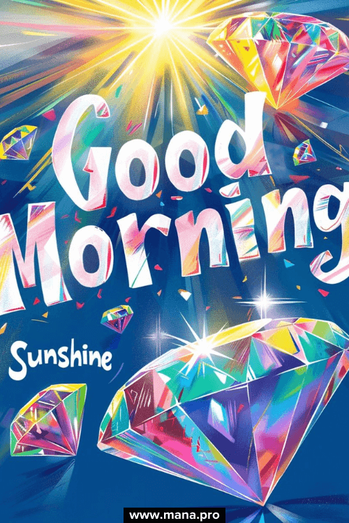 Beautiful & Aesthetic Good Morning Sunshine Images