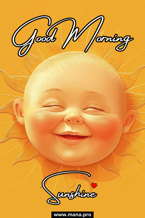 Beautiful & Aesthetic Good Morning Sunshine Images