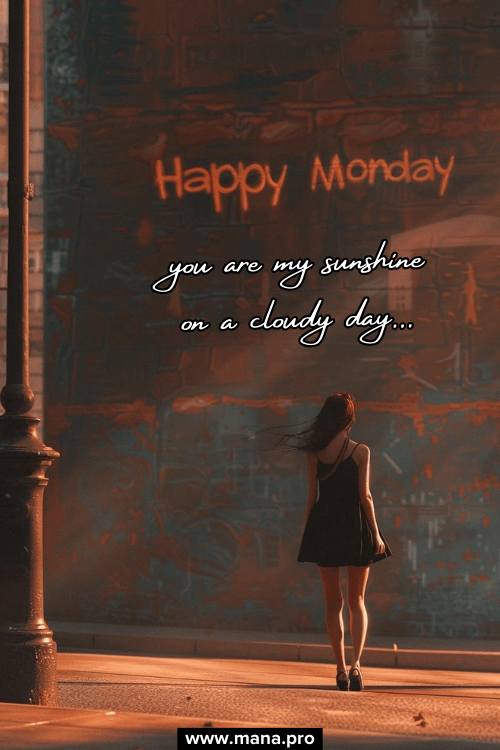 Good Morning Happy Monday Sunshine Images