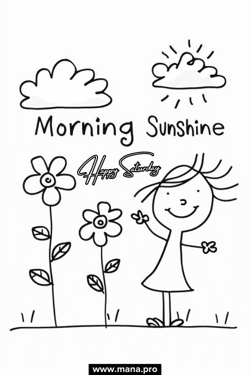 Good Morning Happy Saturday Sunshine Images