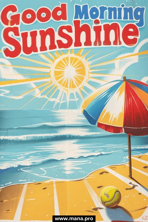 Good Morning Sunshine And Beach Images