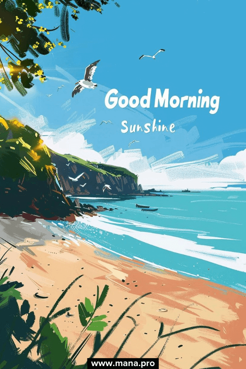 Good Morning Sunshine And Beach Images