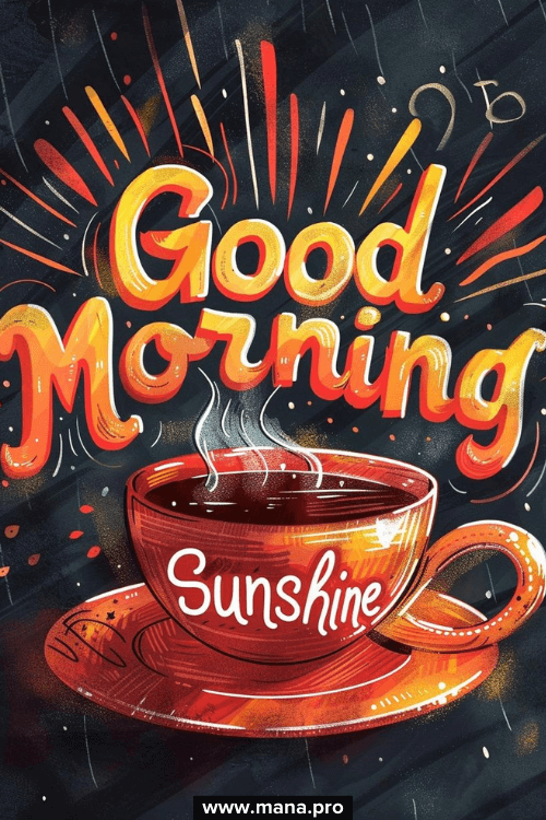 Good Morning Sunshine And Coffee Images