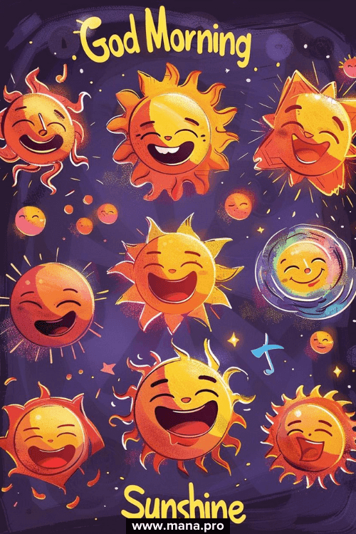 Good Morning Sunshine Cartoon Images