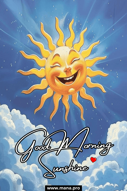 Good Morning Sunshine Cartoon Images