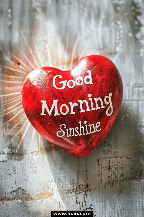 Good Morning Sunshine Images For Him