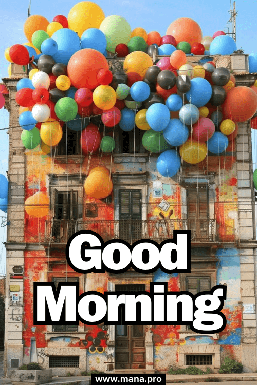 Inspirational Good Morning Balloon Images