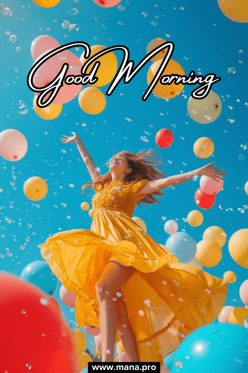 Inspirational Good Morning Balloon Images