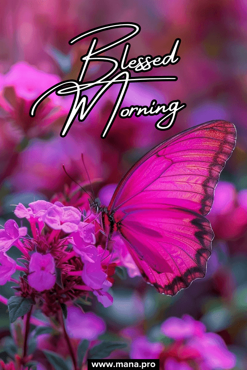 Inspirational Good Morning Butterfly Images