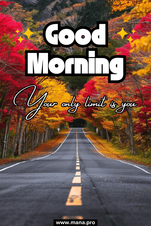 Inspirational Good Morning Fall Images