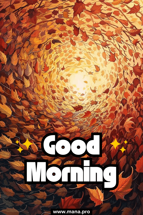 Inspirational Good Morning Fall Images