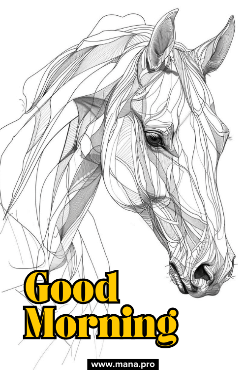 Inspirational Good Morning Horse Images