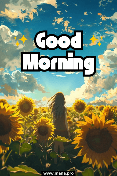 Inspirational Good Morning Sunflower Images
