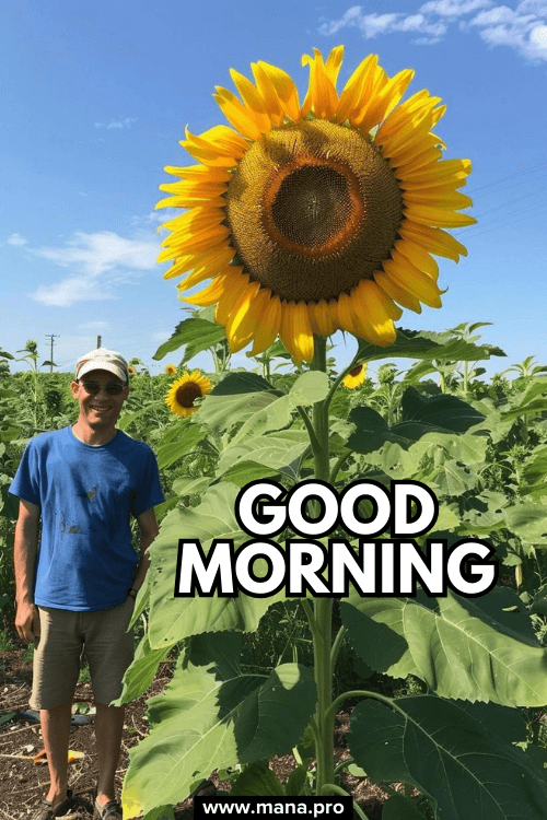 Inspirational Good Morning Sunflower Images