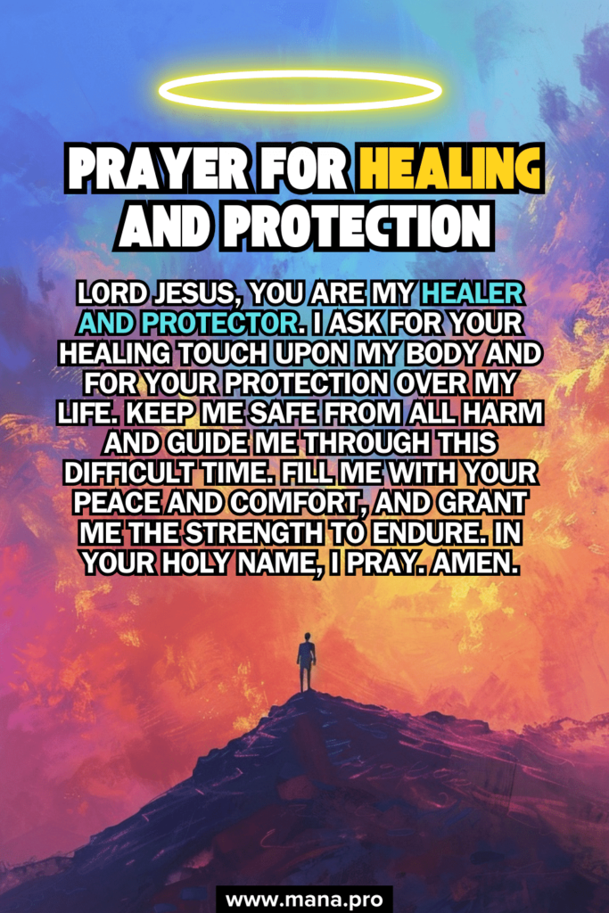 Prayer For Healing And Protection