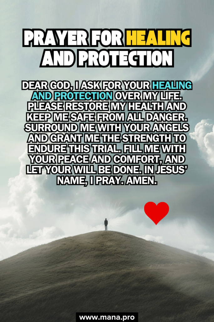 Prayer For Healing And Protection