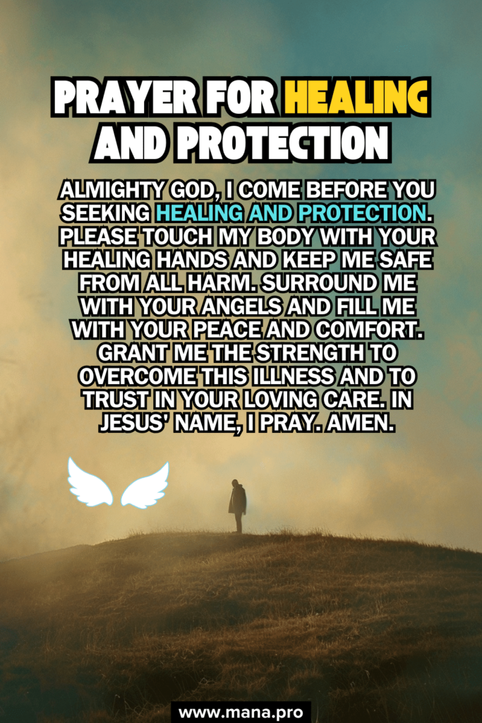 Prayer For Healing And Protection