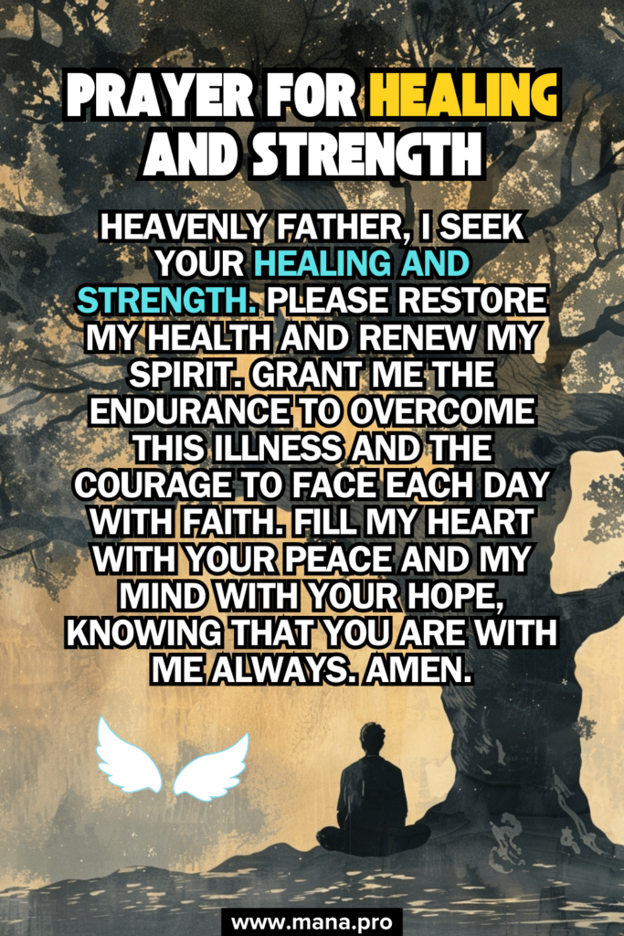 Prayer For Healing And Strength